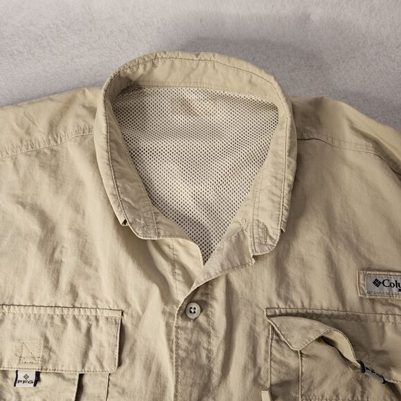 Columbia PFG Long Sleeve Shirt Button Up *please See Pics For Measurements 2x - Picture 6 of 6